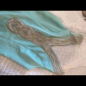 Pink Lily mint dress